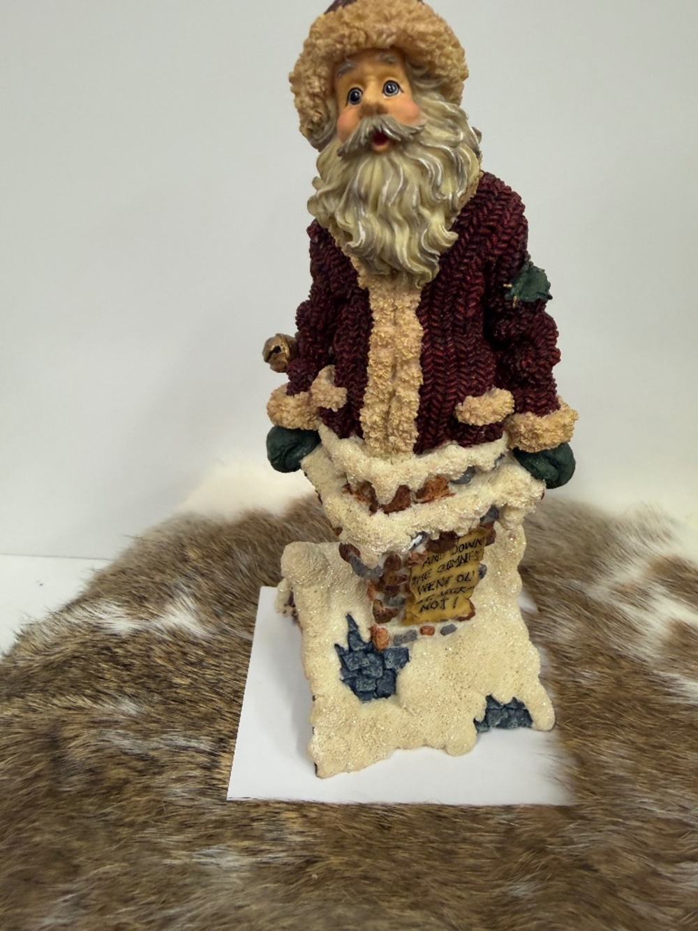Boyds Bears resin- St. Nick- EJ627